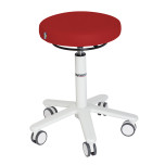 Stool Ruby red